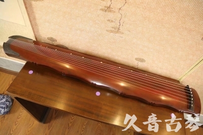 通化市●久音古琴  ●典藏系列 20230726 [红洒金竹节]